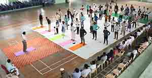 MANU University observes International Yoga Day